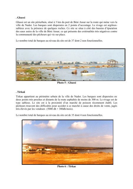 PÃªche artisanale dans la lagune de Nador ... - Fao - Copemed