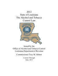 Law Book - ATC - Louisiana