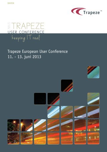 Trapeze European User Conference 11. - 13. juni ... - Trapeze Group