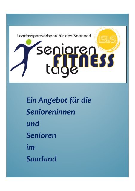 Seniorenfitnesstage - Richtig Fit ab 50