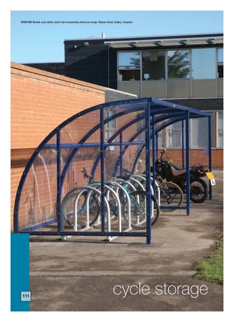 lockable cycle shelters