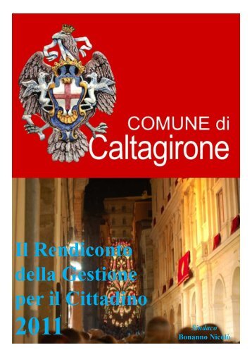 Rendiconto della Gestione per il cittadino 2011 - Comune di ...