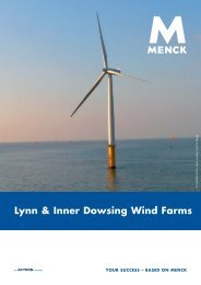 Lynn & Inner Dowsing Wind Farms - Menck.com