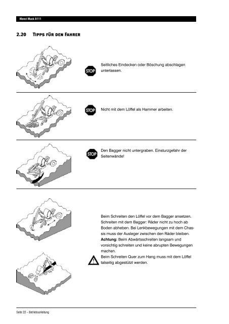 Wartungs- und Bedienungsanleitung