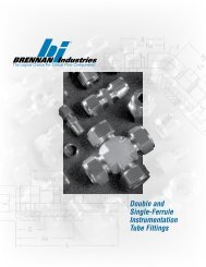 Brennan Industries DP6504-04 Steel Test Coupling 4 JIC x 7//16-20 UNF 4 JIC x 7//16-20 UNF Inc.