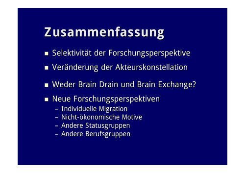 Brain Drain, Brain Exchange