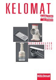 Kelomat_Kuechenhelfer_Katalog _2011.pdf - RIESS KELOmat GmbH