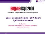 Quasi-Constant Volume (QCV) Spark Ignition Combustion - Engine Expo