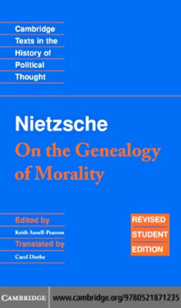 essay genealogy morals nietzsches Friedrich nietzsche - on the genealogy of morals prologue 1 we don't know ourselves, we knowledgeable people—we are personally ignorant about ourselves. essay genealogy morals nietzsches Friedrich nietzsche - on the genealogy of morals prologue 1 we don't know ourselves, we knowledgeable people—we are personally ignorant about ourselves.