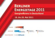 Berliner Energietage 2011 - der NBB