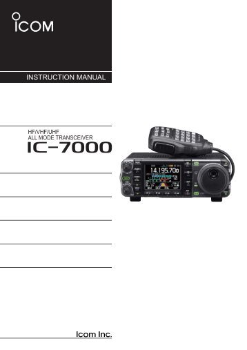 ICOM IC-7000 User Guide.pdf - G6hoq.com