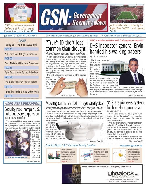 Hot News Government Security News