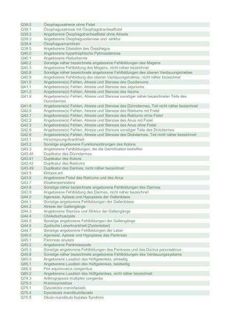 Anhang 2 zu Anlage 12a ICD-Liste fÃ¼r P3 AOK-BW (nur bei ...