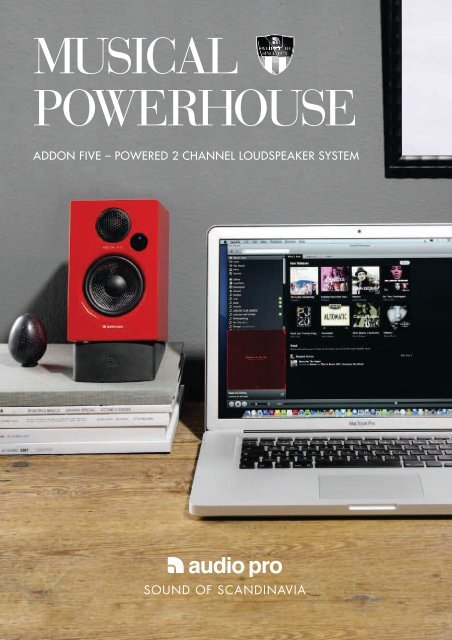 Informacion altavoces Audio Pro Addon Five Novomusica