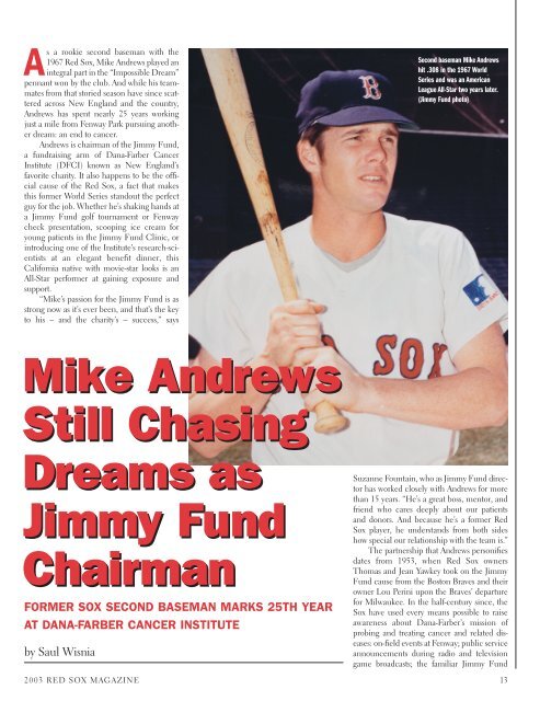 Red Sox Magazine v3 - The Jimmy Fund