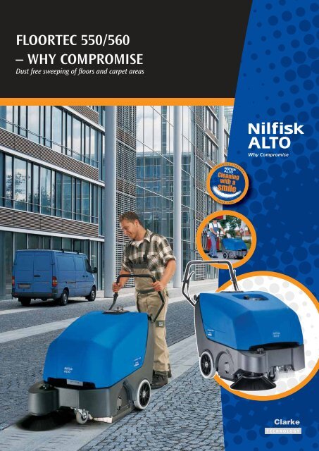 FLOORTEC 550/560 â WHY COMPROMISE - Nilfisk-ALTO