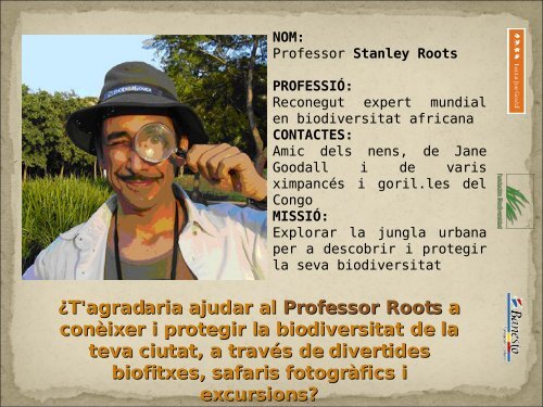 PresentaciÃ³ projecte Biodiverciutat - Col.legi Montserrat