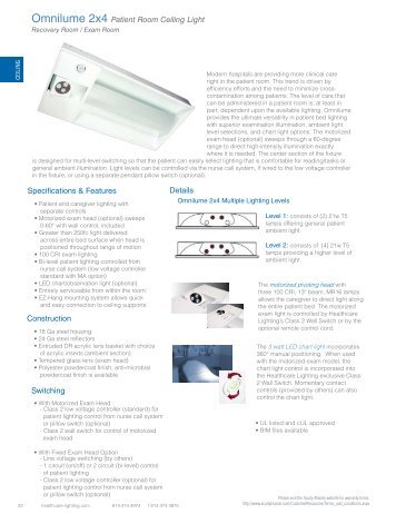 Brochure - Healthcare Lighting