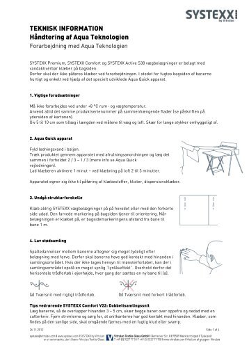 PDF Aqua-Teknologi - SYSTEXX