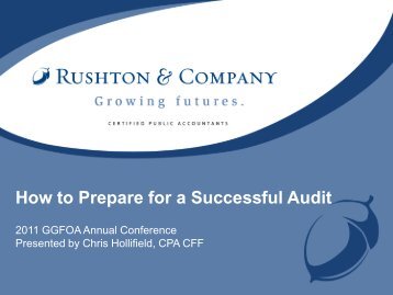 How to Prepare for a Successful Audit