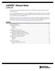 LabVIEW 2010 Release Notes
