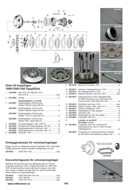 Klicka hÃ¤r fÃ¶r att ladda ner Harleykatalog 2008 (pdf ... - Roffes Motor