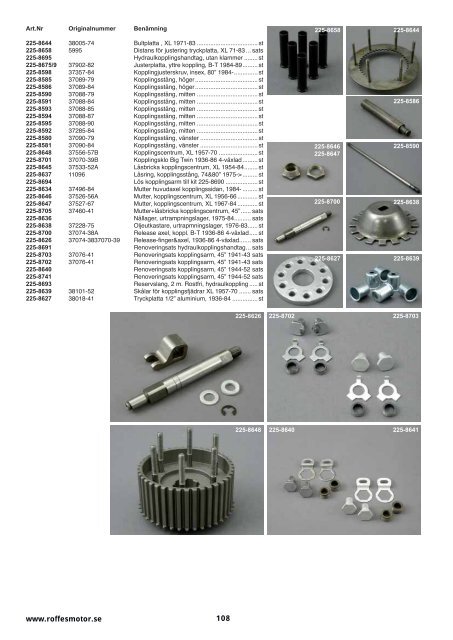 Klicka hÃ¤r fÃ¶r att ladda ner Harleykatalog 2008 (pdf ... - Roffes Motor