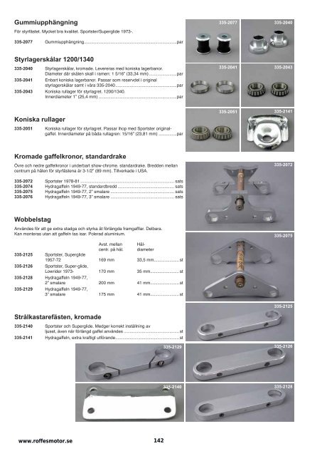 Klicka hÃ¤r fÃ¶r att ladda ner Harleykatalog 2008 (pdf ... - Roffes Motor