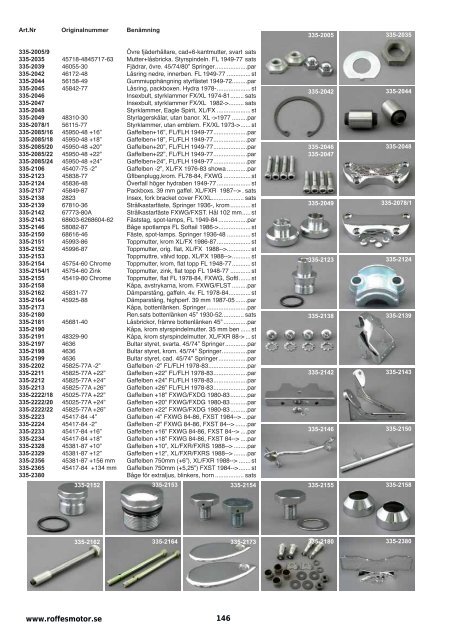 Klicka hÃ¤r fÃ¶r att ladda ner Harleykatalog 2008 (pdf ... - Roffes Motor