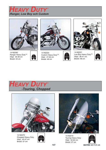 Klicka hÃ¤r fÃ¶r att ladda ner Harleykatalog 2008 (pdf ... - Roffes Motor