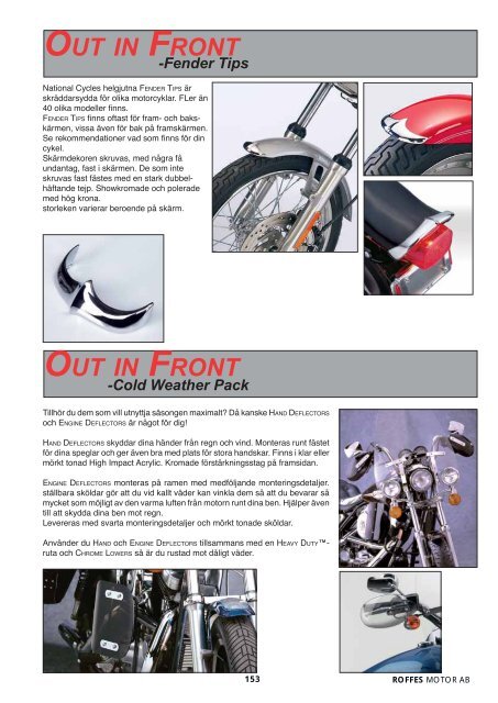 Klicka hÃ¤r fÃ¶r att ladda ner Harleykatalog 2008 (pdf ... - Roffes Motor