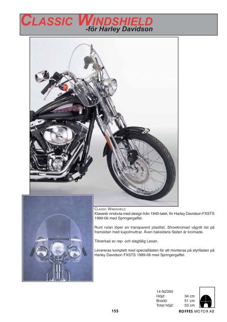 Klicka hÃ¤r fÃ¶r att ladda ner Harleykatalog 2008 (pdf ... - Roffes Motor