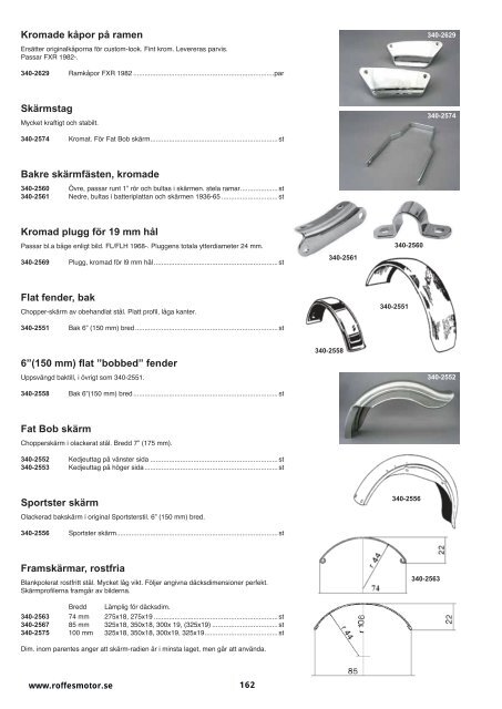 Klicka hÃ¤r fÃ¶r att ladda ner Harleykatalog 2008 (pdf ... - Roffes Motor