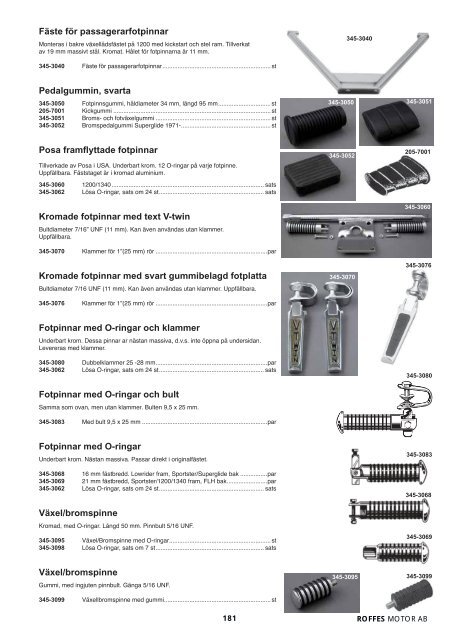 Klicka hÃ¤r fÃ¶r att ladda ner Harleykatalog 2008 (pdf ... - Roffes Motor