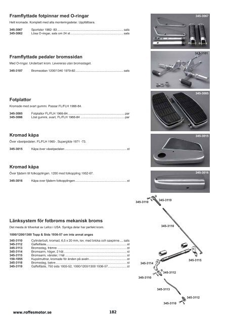 Klicka hÃ¤r fÃ¶r att ladda ner Harleykatalog 2008 (pdf ... - Roffes Motor