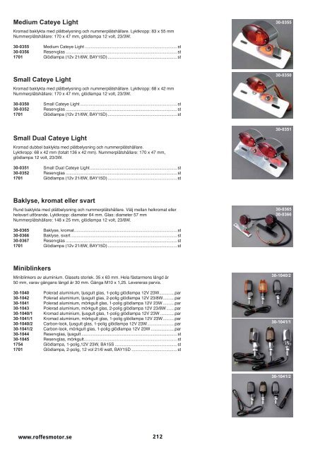 Klicka hÃ¤r fÃ¶r att ladda ner Harleykatalog 2008 (pdf ... - Roffes Motor