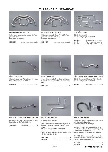 Klicka hÃ¤r fÃ¶r att ladda ner Harleykatalog 2008 (pdf ... - Roffes Motor