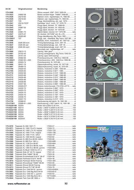 Klicka hÃ¤r fÃ¶r att ladda ner Harleykatalog 2008 (pdf ... - Roffes Motor