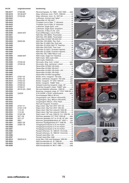 Klicka hÃ¤r fÃ¶r att ladda ner Harleykatalog 2008 (pdf ... - Roffes Motor