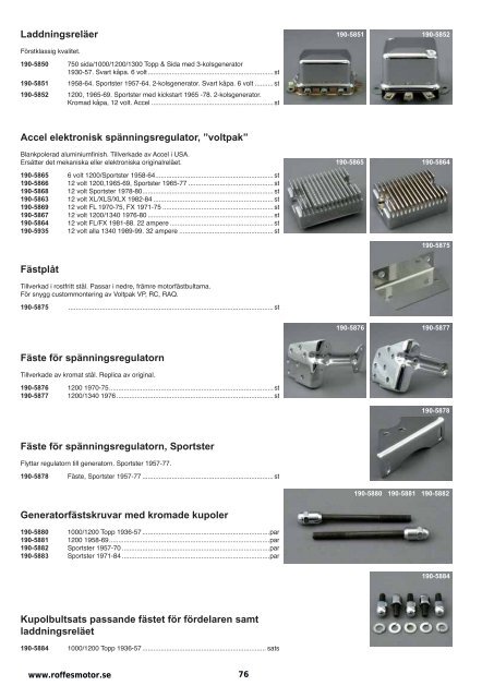 Klicka hÃ¤r fÃ¶r att ladda ner Harleykatalog 2008 (pdf ... - Roffes Motor