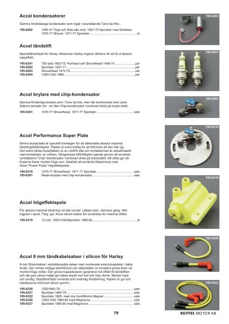 Klicka hÃ¤r fÃ¶r att ladda ner Harleykatalog 2008 (pdf ... - Roffes Motor