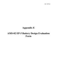Appendix E - Alpha Magnetic Spectrometer - Nasa