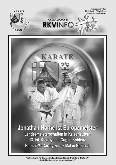 Jonathan Horne ist Europameister - BEIM RHEINLAND ...