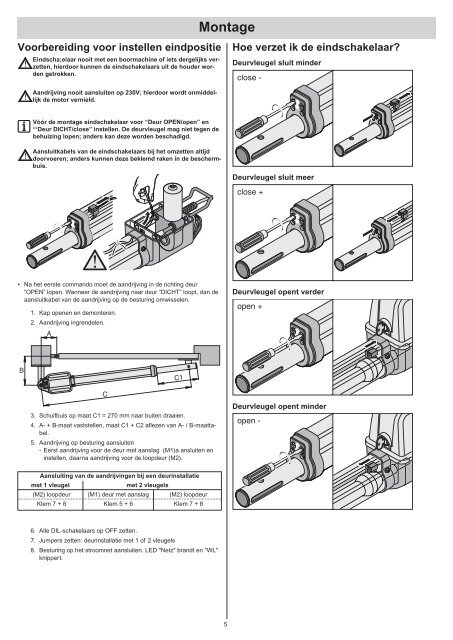 Hekopener Sommer Twist 200 868 mhz ... - Garagedoors.be