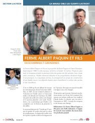 ferme albert paquin et fils deschambault-grondines