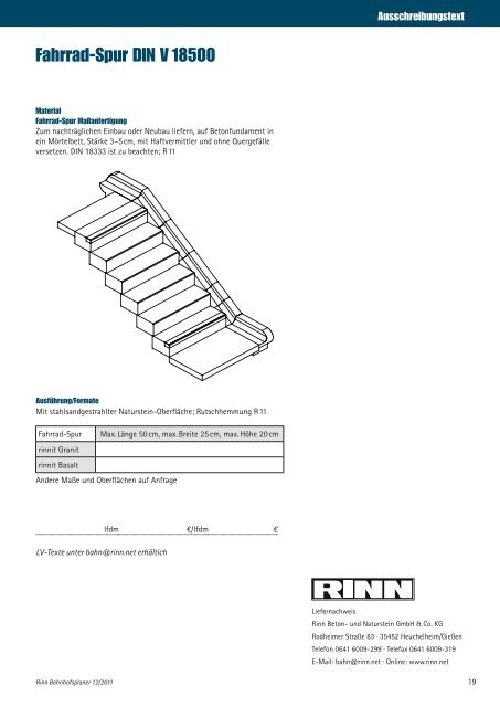 Rinn Bahnhofsplaner Einstieg in die 1. Klasse - Rinn Beton