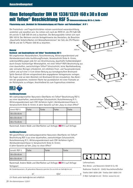 Rinn Bahnhofsplaner Einstieg in die 1. Klasse - Rinn Beton