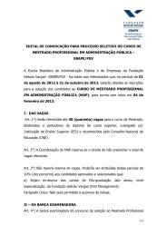 Announcement - Ebap - FundaÃ§Ã£o Getulio Vargas