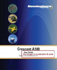 Crescent A100 User Guide