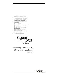 LI-USB installation manual in PDF format - Lenz USA